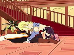 Lucy Natsu Fairy Tail Hentai Blowjob Handjob Cumshot Uncensored