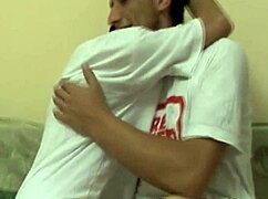 Naughty Gay Tries First Nasty Bareback Blowjob