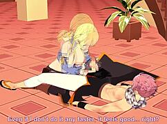 Lucy Natsu Fairy Tail Hentai Blowjob Handjob Cumshot Uncensored