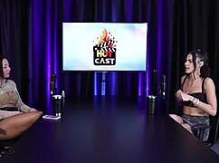 Debora Andrade Takes Three Cocks In Ass Hard