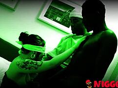 Inna Tries Monster Black Cock Riding