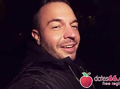 Dolgun Sarışın Mariella Sun Metroda Oral Yapıyor