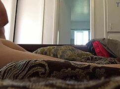 carrie b starts with foot play then anal pov