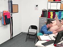 Shoplifter Freed After Wild Face Fucking!