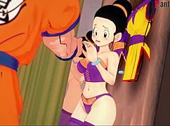 dragon ball z ex 3 part 2 - chichi stuck in kitchen. watch full 1hr hentai on sheer fantasyking3