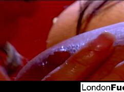 london keyes and capri engage in playful activities with candy