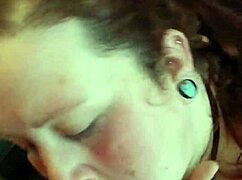 Fat Babe Sucks Big Cock Eagerly!