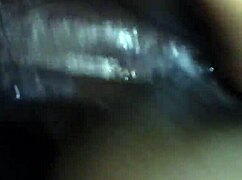 king sauce delivers a massive creampie to ebony pussy