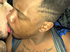 four guys in a club dark room box, getting wild with assfucking and orgasms