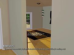 in this hentai game, the anime girl's clothes get ripped during intense action