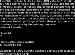 Paris Gables rides big cock, leaving her ass gaping after stepbro's interracial fucking