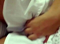 Dancing In Red Panties With Small Tits