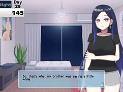 She was really horny in this game with Megu ep 5 😏