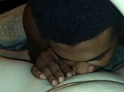 lick my pussy now, she says during intense oral session