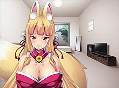 Ready for ejaculation time with the fox girl? She's masturbating in ep3