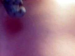 The sexy goth chick masturbates her tight pussy hard.