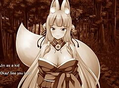 Ready for ejaculation time with the fox girl? She's masturbating in ep3