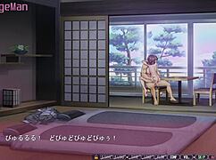 wife cheats on husband while he's away in this hentai story featuring kaede 37