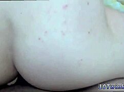 Teen Twink Masturbates Watching Gay Videos