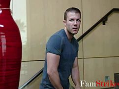 Blonde stepsister feels intense pleasure as stepbrother rips her pussy apart