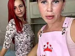 depilation of long sexy legs for a stunning redheaded russian milf, wow! 😍