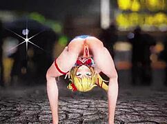 Hololive Aksi Haato Ghostdance in Stunning 3D Cartoon Animation