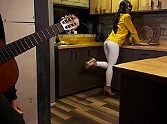 I sing to her and in return she gives me a blowjob and we have sex like animals.