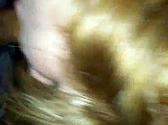 busty ginger sucking that big black cock