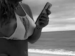 my wife feels free showing off on brazilian beaches