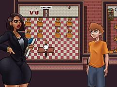 Demon Deals P 24 Lewd Stuffs With Brenda Big Tits Ass Cum Monster Big Cock Cock Sucking Massage Arrangement Hairless