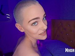 Petite White Slut! Can She Handle That Big Black Monster Cock Deepthroat?