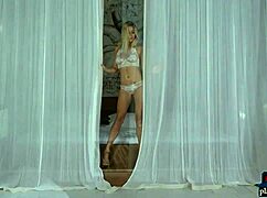 Gorgeous Milf Blonde Bexie Williams Feels Adorable Posing After Clothes Ripped