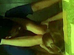 black cock teases pussy in interracial sex