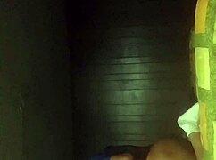 black cock teases pussy in interracial sex