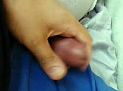 Intriguing amateur gay jerking to some content