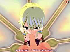 Lucy Heartfilia Sucking Cock in Fairy Tail Full Version on Sheer FantasyKing3