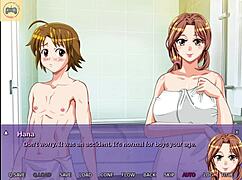 Neighbor Receives Handjob from Indecent Wife Hana in NTR Game 3