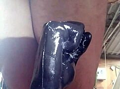 Fisting With Big Toy Fist