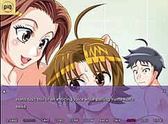 Neighbor Receives Handjob from Indecent Wife Hana in NTR Game 3