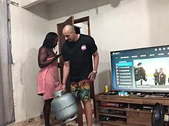 gas deliverer visits fernanda chocolate's home and things get wild