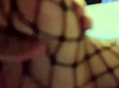 Cum on Brunette's Feet
