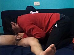 i gave my straight friend a wild gangbang, it was crazy!