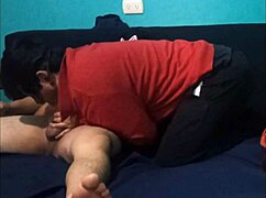 i gave my straight friend a wild gangbang, it was crazy!