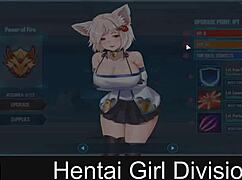 Neko Girl's Intriguing Division Secrets