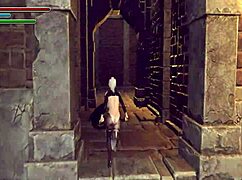 Asian Girl With Shaved Pussy Gets Cumshot In Dungeon