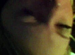 Blonde Tasha Gives Teasing Blowjob To Cock