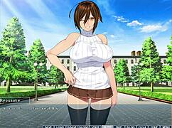 kanobitch episode 11 explores why she became a slut