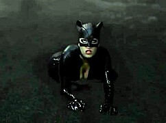 i watch joker fucking harley quinn and catwoman with big cock in doggystyle threesome