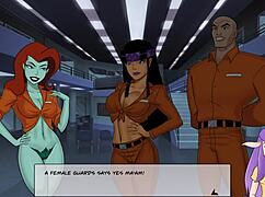 Babe With Huge Boobs And Ass Strokes Monster Cock In Anime Solo Scene! Intense!