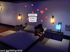 Demon Interacts With Hot Fan On Roblox